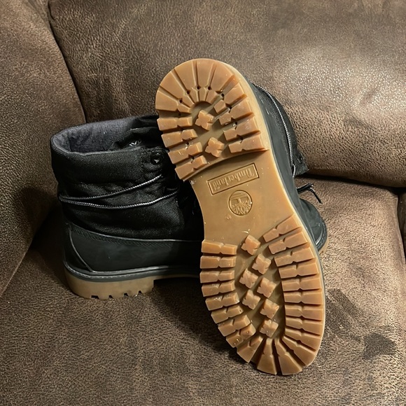 Mens roll down timberland boots - Picture 6 of 7